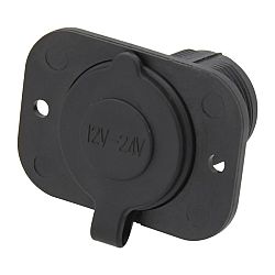 Compass Zásuvka s krytom, 12 V / 24 V