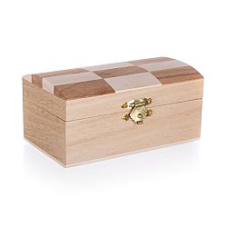 Drevená krabička Chess, 12 x 7 x 6 cm
