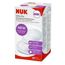 NUK prsní polštářky ULTRA DRY 30ks 252123
