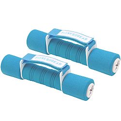 Sada činiek Dumbell modrá, 2 x 1,5 kg