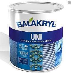 Balakryl Balakryl UNI matný - univerzálna vrchná farba - 0245 - tmavohnedý - 9 kg