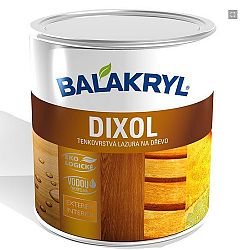 Balakryl Dixol - vodouriediteľná lazúra na drevo - bezfarebný - 0,7 Kg