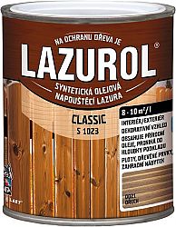 BARVY A LAKY HOSTIVAŘ, a.s. LAZUROL Classic S 1023 - lazúra na drevo - 51 - jedľová zeleň - 2,5 L