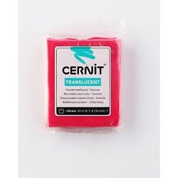 Cernit CERNIT TRANSLUCENT - polymérová hmota - ruby red 92056474 - 56 g