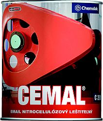 Chemolak C 2001 CEMAL - Nitrocelulózový email - 6200 - žltá - 0,75 L