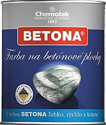 Chemolak U 2043 BETONA - farba na betón - 1000 - biela - 0,75 L
