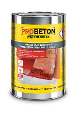 COLORLAK Trexon Email H-2001 -chemicky odolná farba na betón - Červenohnedá - 3,5 L