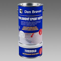 Den Braven Podlahový Epoxy náter s tvrdidlom - epoxidová farba na podlahu - Ral 7035 - šedá svetlá - 6 kg