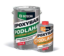 DETECHA Epoxyban - syntetická dvojzložková farba na betón - červenohnedý - 5 kg