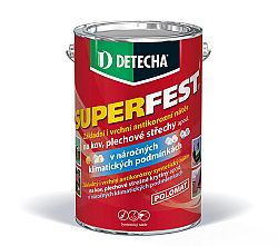 DETECHA Superfest - farba 2v1 na strechy - červenohnedý - 0,8 kg