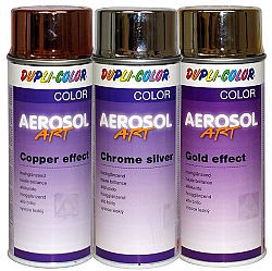 DUPLI COLOR Aerosol-Art efekt - chrómový, zlatý a bronzový efekt - efekt - strieborný - 400 ml