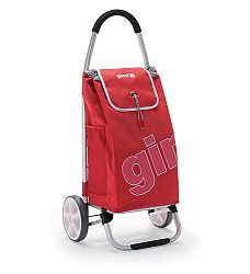 Gimi World Galax nákupná taška na kolieskach červená