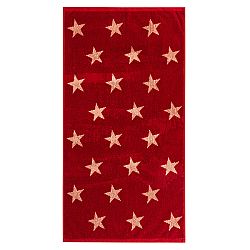JAHU Uterák Stars červená, 50 x 100 cm