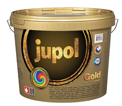 JUB JUPOL GOLD new generation - kvalitná umývateľná interiérová farba na steny  - biela - 0,75 L = 1,27 kg