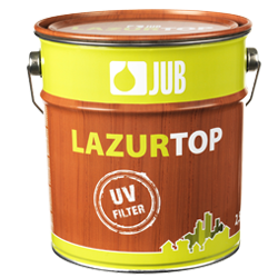 JUB LAZURTOP - hrubovrstvá lazúra na drevo - 11 - biely - 2,5 L