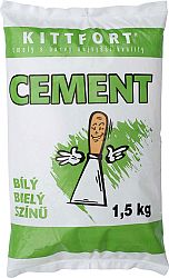 KITTFORT Cement biely - biela - 1,5 Kg