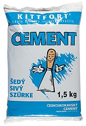 KITTFORT Cement šedý - šedá - 1,5 Kg
