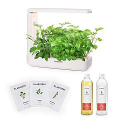 Klarstein GrowIt Cuisine Starter Kit Europa, 10 priesad, 25 W LED, 2 l, Europe Seeds, živný roztok