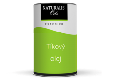 Naturalis Oils Tíkový olej na drevo - bezfarebný - 2000 - bezfarebný - 10 L