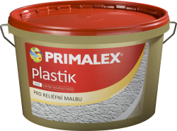 PRIMALEX Primalex Plastik - interiérová reliéfna farba - biela - 15 Kg