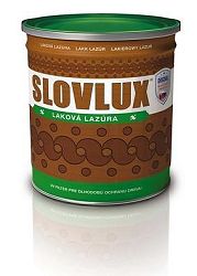 SLOVLAK Slovlux laková lazúra na drevo - pínia - 0,7 l