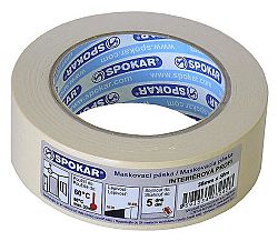 SPOKAR Maskovacia páska 48mm x50m na olepenie - stropu, vypínačov, okien, podlahy (S)
