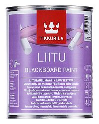 Tikkurila LIITU - farebná tabuľová farba na steny a iné povrchy (zákazkové miešanie) - TVT L503 - Snowdrift - 0,9 L