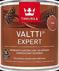 Tikkurila Valtti Expert - moridlo na drevo s voskom - antracit - 2,5 L