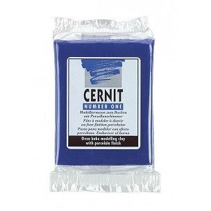 Cernit CERNIT NUMBER ONE - modelovacia hmota na výrobu korálok - blue grey 90056223 - 56 g