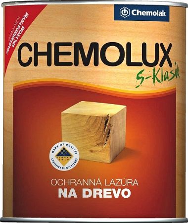 Chemolak S 1040 Chemolux S Klasik - lazúra na ploty, chatky - 631 - dub - 4 L