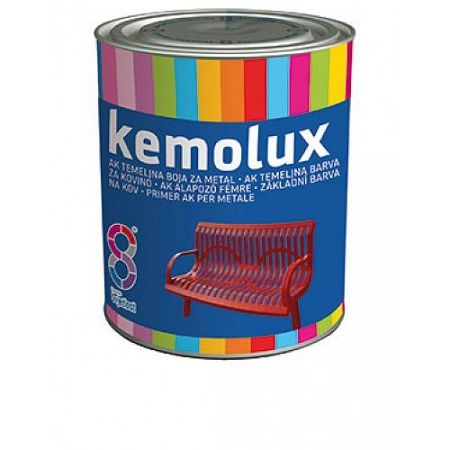 Chromos-Svjetlost Kemolux - základná farba na kov  - biela - 10 L