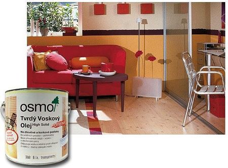 OSMO Color OSMO Tvrdý voskový olej Original na podlahy - farebný - 3073 - hnedá zem - 0,75 L
