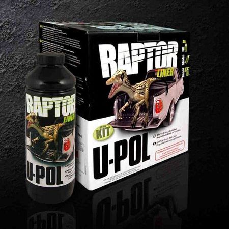 RAPTOR Raptor - čierny tvrdý ochranný náter - SET  - cierny - 3,8 L