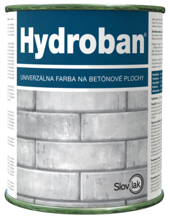 SLOVLAK Hydroban - farba na betón - 0400 - modrá - 2,5 Kg
